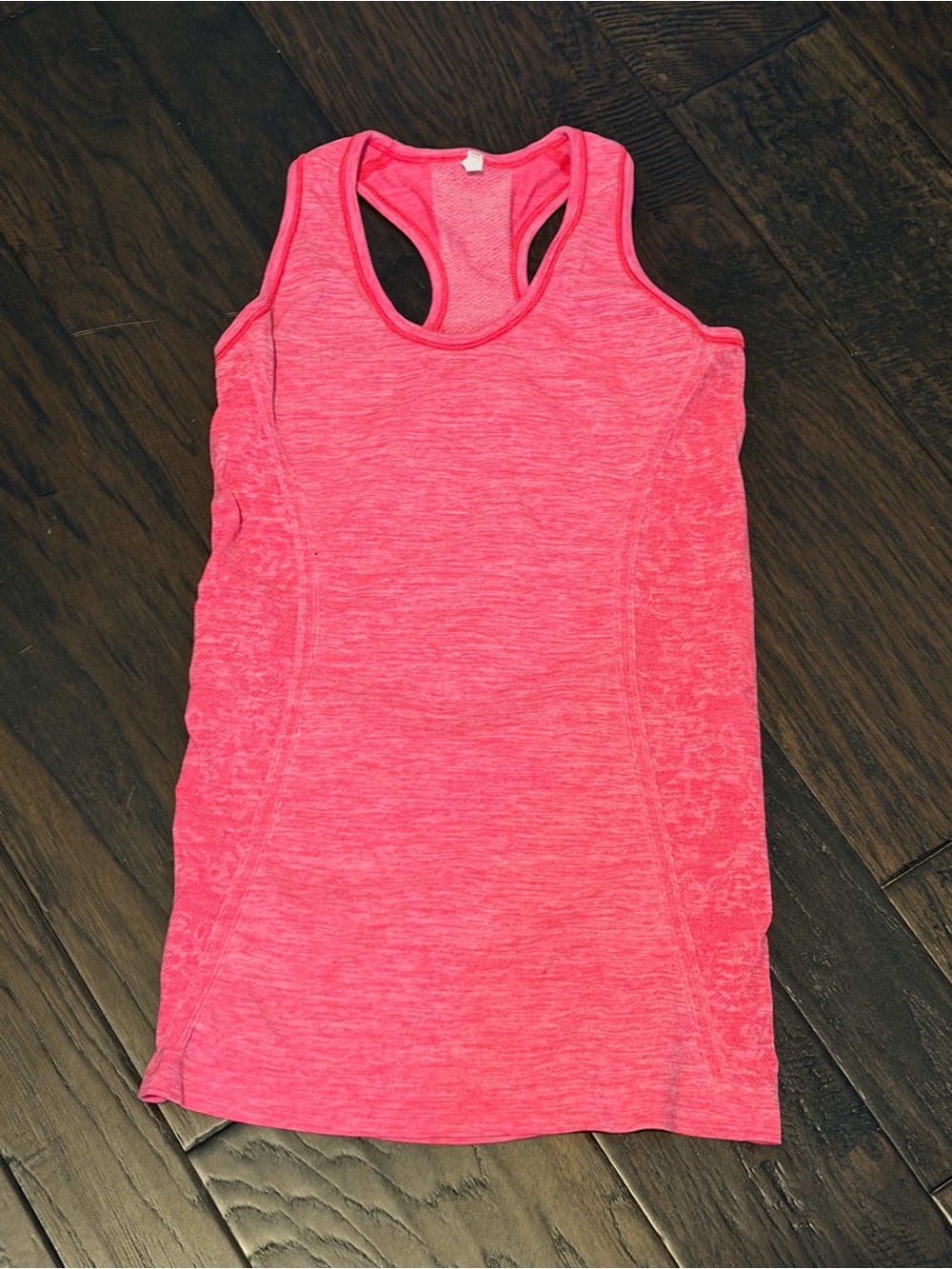 American eagle pink Athletic Racerback Tank Top heathered y2k